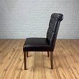 Стул  550*640*950  ( Кожзам Boston Elite coffee / Бук / Тон 4- (Старинный орех))