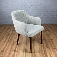 Стул  550*620*790  (A. BUCKLE Latte / ножки Бук / Тон-4 (Старинный орех))