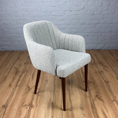 Стул  550*620*790  (A. BUCKLE Latte / ножки Бук / Тон-4 (Старинный орех))