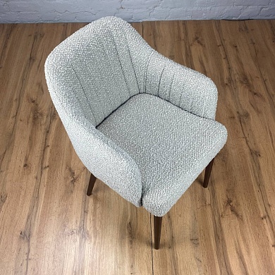 Стул  550*620*790  (A. BUCKLE Latte / ножки Бук / Тон-4 (Старинный орех))