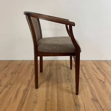 Кресло Капри-6 600 х 590 х 790 мм / тон 10 / рогожка Scandinavia brown wood мебель