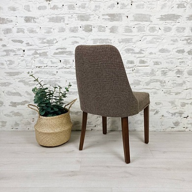 Стул  610*480*870  (А. SCANDINAVIA brown wood / Бук / Тон-4 (Старинный орех))