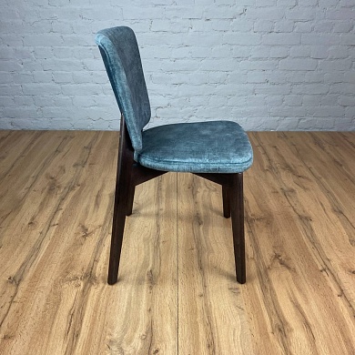 Стул Safir 510*500*840  ( С. Titanium 697 / корпус Бук / Тон- 6 (морилка Венге))
