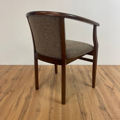 Кресло Капри-6 600 х 590 х 790 мм / тон 10 / рогожка Scandinavia brown wood мебель