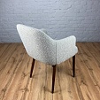 Стул  550*620*790  (A. BUCKLE Latte / ножки Бук / Тон-4 (Старинный орех))