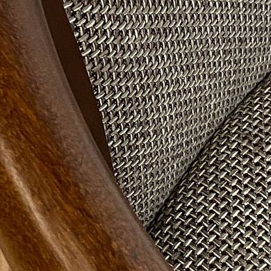 Кресло Капри-6 600 х 590 х 790 мм / тон 10 / рогожка Scandinavia brown wood мебель
