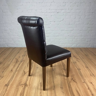 Стул  550*640*950  ( Кожзам Boston Elite coffee / Бук / Тон 4- (Старинный орех))