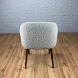 Стул  550*620*790  (A. BUCKLE Latte / ножки Бук / Тон-4 (Старинный орех))