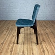 Стул Safir 510*500*840  ( С. Titanium 697 / корпус Бук / Тон- 6 (морилка Венге))