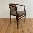 Кресло Капри-6 600 х 590 х 790 мм / тон 10 / рогожка Scandinavia brown wood мебель