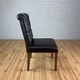 Стул  550*640*950  ( Кожзам Boston Elite coffee / Бук / Тон 4- (Старинный орех))
