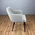 Стул  550*620*790  (A. BUCKLE Latte / ножки Бук / Тон-4 (Старинный орех))