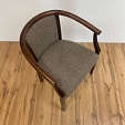 Кресло Капри-6 600 х 590 х 790 мм / тон 10 / рогожка Scandinavia brown wood мебель