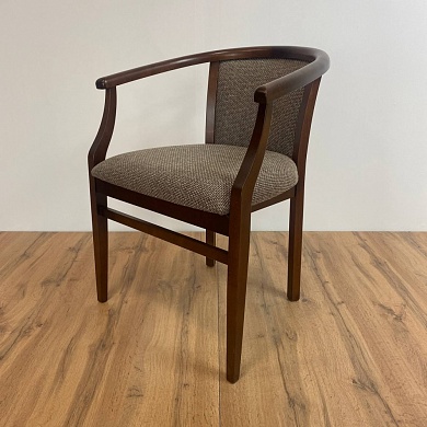 Кресло Капри-6 600 х 590 х 790 мм / тон 10 / рогожка Scandinavia brown wood мебель