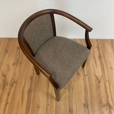 Кресло Капри-6 600 х 590 х 790 мм / тон 10 / рогожка Scandinavia brown wood мебель