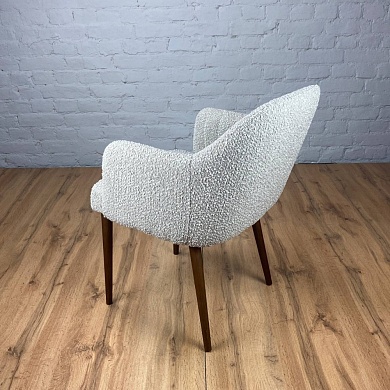Стул  550*620*790  (A. BUCKLE Latte / ножки Бук / Тон-4 (Старинный орех))