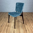 Стул Safir 510*500*840  ( С. Titanium 697 / корпус Бук / Тон- 6 (морилка Венге))